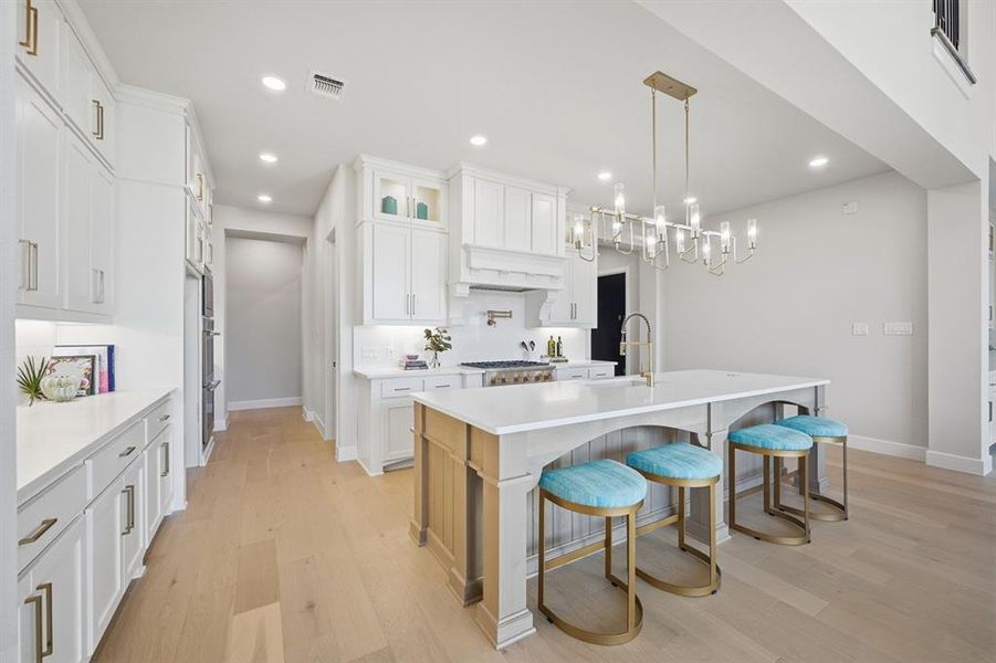 Furnished interior view inside a new home in StarView, Prosper (Image 10).