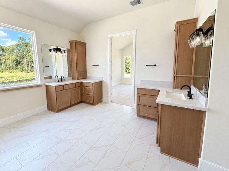 Furnished interior view inside a new home in , Spring (Image 9).
