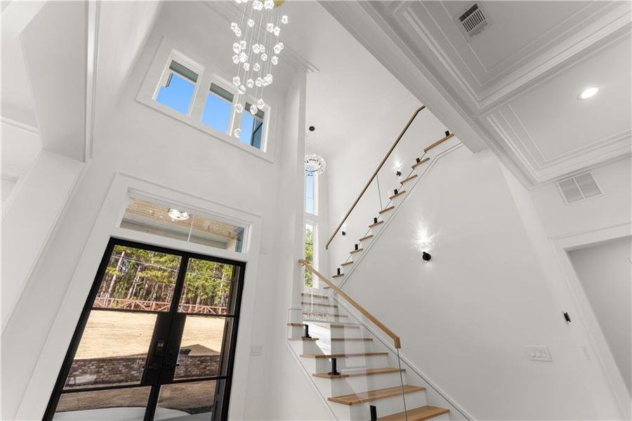 Spacious, unfurnished interior of a new home in , Loganville (Image 75). Spacious, unfurnished interior of a new home in , Loganville (Image 75).