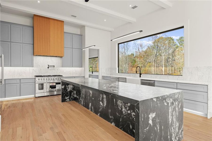 Furnished interior view inside a new home in , Milton (Image 8).