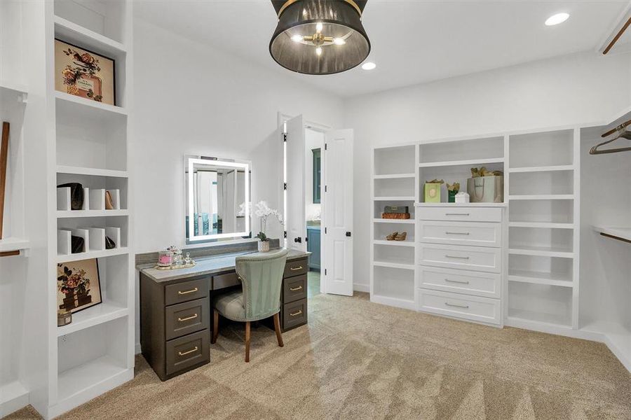 Furnished interior view inside a new home in , Aledo (Image 13).