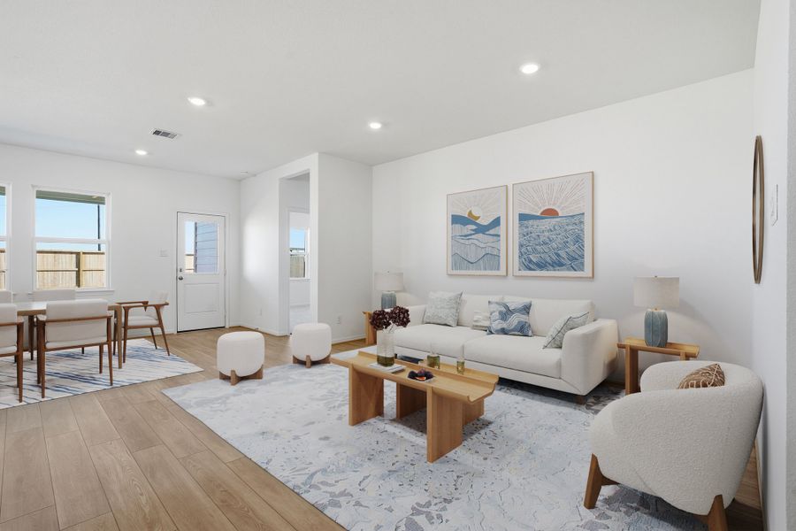 Furnished interior view inside a new home in Hockley Meadows, Hockley (Image 9).