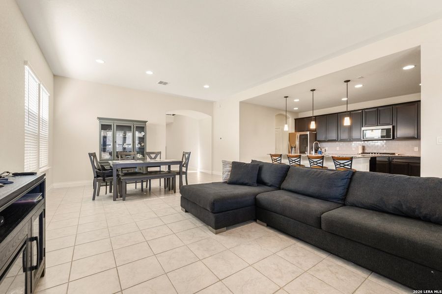 Furnished interior view inside a new home in , San Antonio (Image 11).