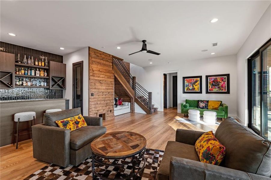 Furnished interior view inside a new home in , Ellijay (Image 44).