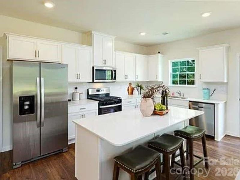 Furnished interior view inside a new home in Secrest Commons, Monroe (Image 8). Furnished interior view inside a new home in Secrest Commons, Monroe (Image 8).
