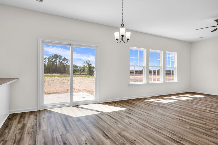 Representative unfurnished interior of a home built from the The Duncan by RTS Homes in The Village at Sassafras, Allenhurst (Image 27).