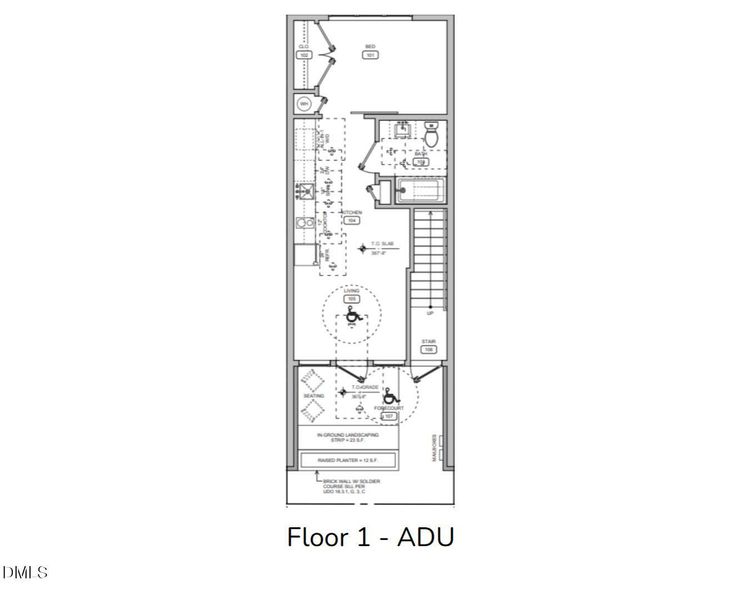 Floor 1 - ADU Floor 1 - ADU