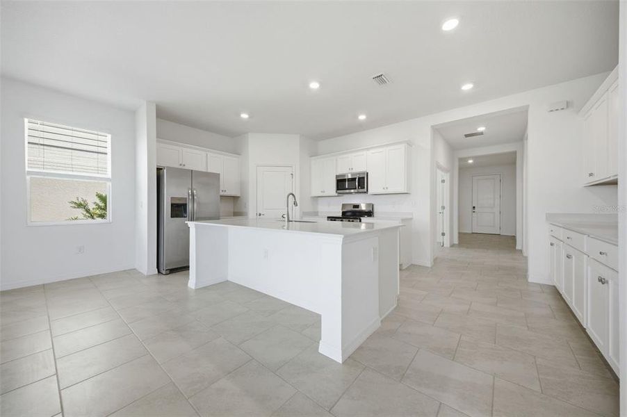 Furnished interior view inside a new home in Rye Ranch, Parrish (Image 9).