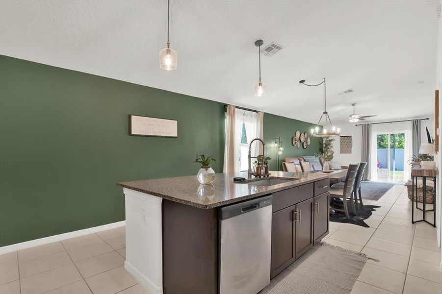 Furnished interior view inside a new home in , Wimauma (Image 10).