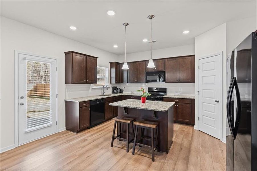 Furnished interior view inside a new home in Emerald Oaks Estates, Rome (Image 12).