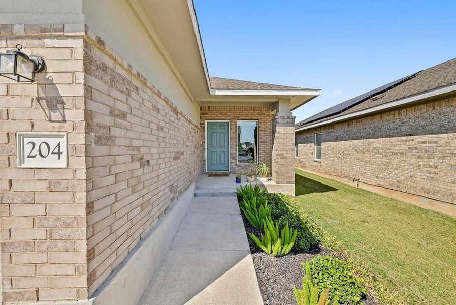 Exterior details and patio area of a home in Thunder Rock: Classic Collection, Marble Falls (Image 1). Exterior details and patio area of a home in Thunder Rock: Classic Collection, Marble Falls (Image 1).