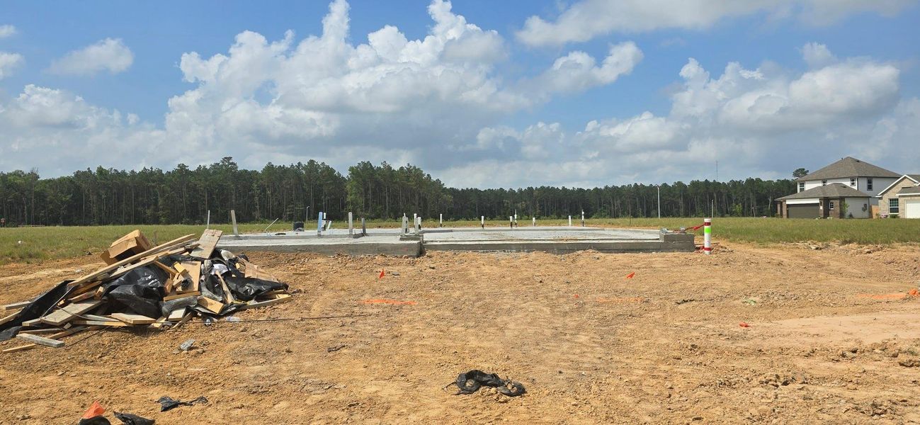 Site preparation for new homesites in Granger Pines, Conroe (Image 26).