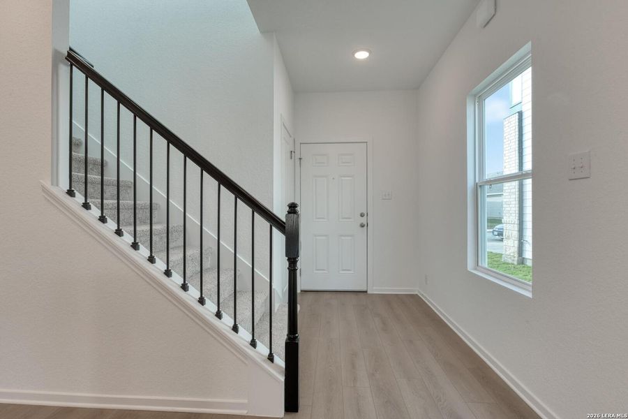 Spacious, unfurnished interior of a new home in Hennersby Hollow, San Antonio (Image 13). Spacious, unfurnished interior of a new home in Hennersby Hollow, San Antonio (Image 13).