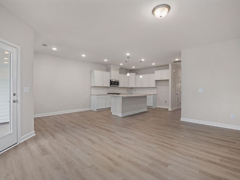 Spacious, unfurnished interior of a new home in Springvale, Fuquay Varina (Image 15).