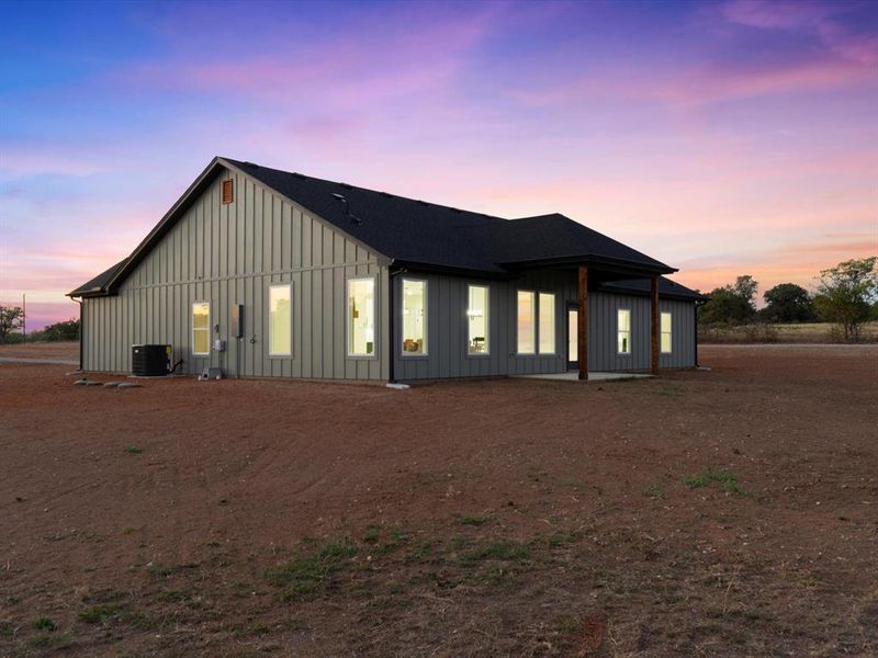 Exterior details and patio area of a home in , Boyd (Image 3). Exterior details and patio area of a home in , Boyd (Image 3).