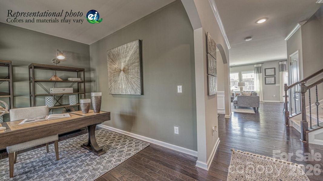 Furnished interior view inside a new home in Shannon Woods, Maiden (Image 4).