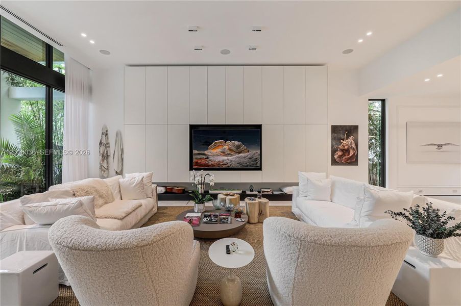 Furnished interior view inside a new home in , Miami (Image 4).