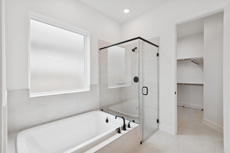 Furnished interior view inside a new home in Harvest Green 45', Richmond (Image 2).