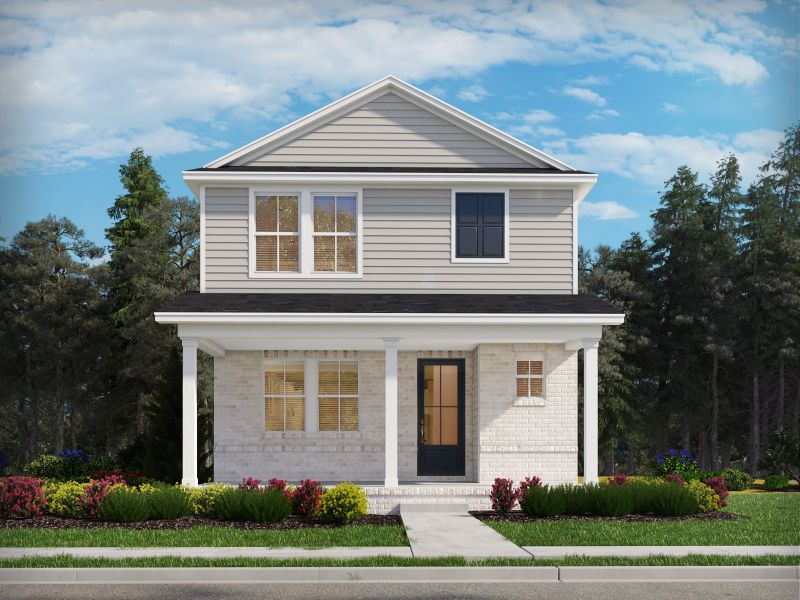 Representative exterior photo of a completed home built from the Keaton - Bonus by Meritage Homes in Poplar Farms, Franklin, TN (Image 11). Representative exterior photo of a completed home built from the Keaton - Bonus by Meritage Homes in Poplar Farms, Franklin, TN (Image 11).