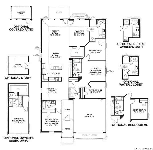2D floor plan layout of this home in Greenspoint Heights, Seguin, TX (Image 2). 2D floor plan layout of this home in Greenspoint Heights, Seguin, TX (Image 2).