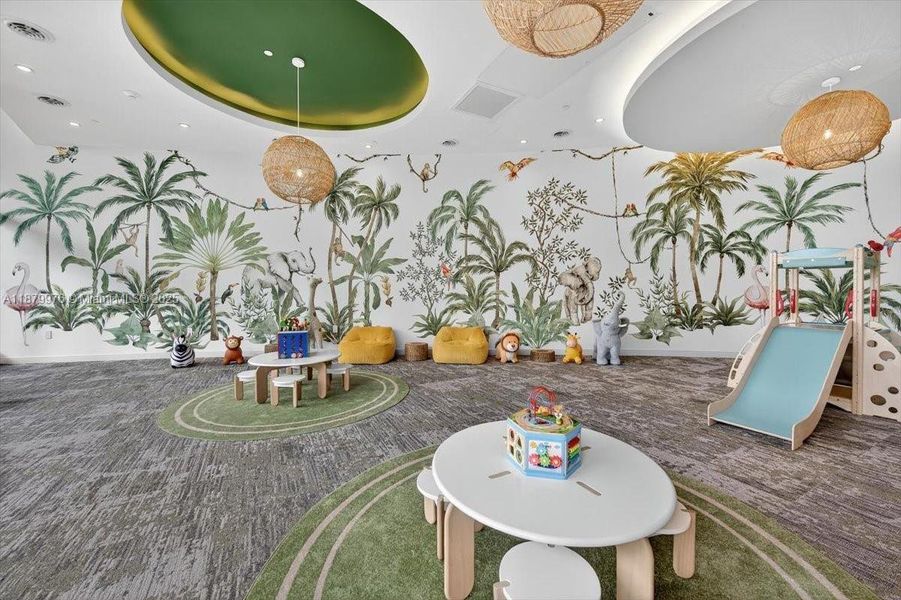 Furnished interior view inside a new home in , Miami (Image 12).