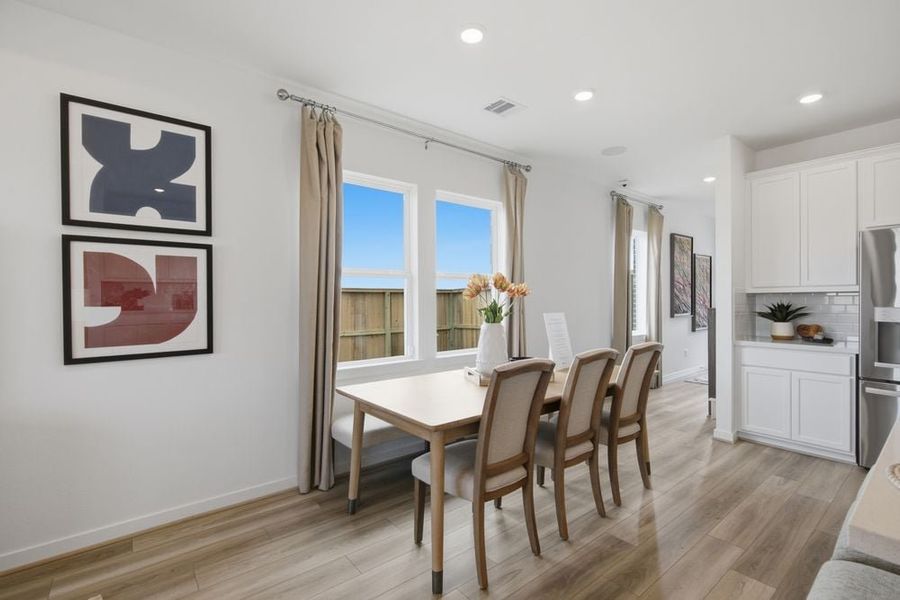 Representative furnished interior of a home built from the Juliet by Taylor Morrison in Avalon at Cypress, Cypress (Image 9).