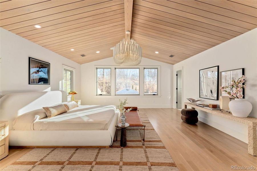 Furnished interior view inside a new home in , Denver (Image 18).