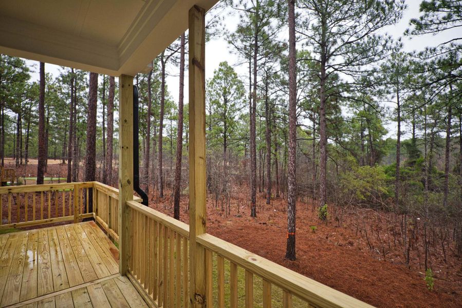 Representative unfurnished interior of a home built from the Magnolia by Caviness & Cates Communities in Bartlett Manor, Youngsville (Image 244).