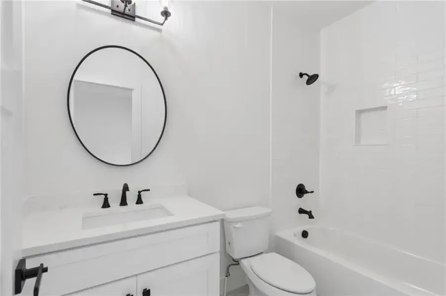 Furnished interior view inside a new home in , Atlanta (Image 7).