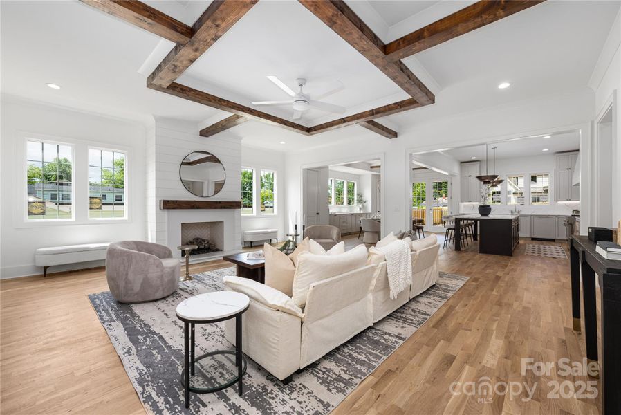 Furnished interior view inside a new home in , Charlotte (Image 7).