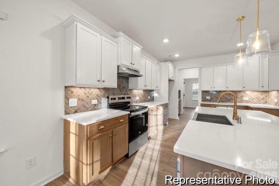 Furnished interior view inside a new home in Morrow Brook, Albemarle (Image 12).