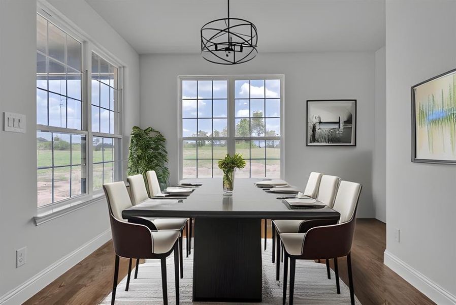 Furnished interior view inside a new home in , Corsicana (Image 11). Furnished interior view inside a new home in , Corsicana (Image 11).