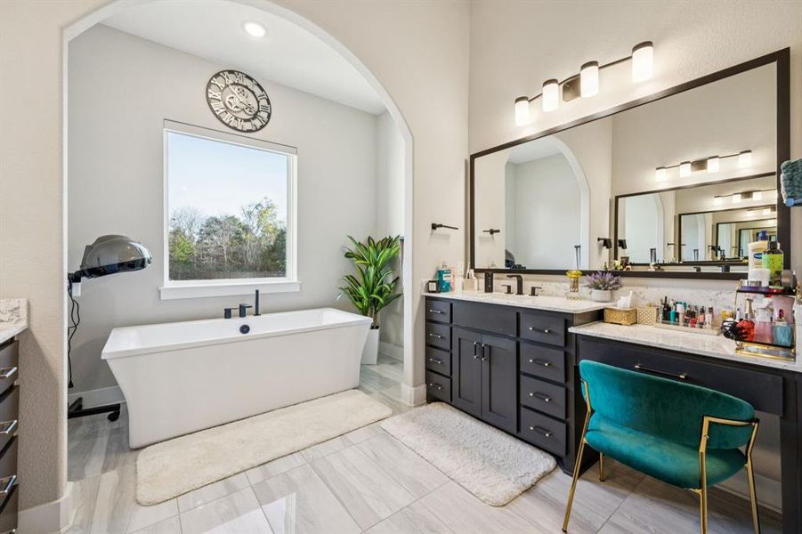 Furnished interior view inside a new home in , Shady Shores (Image 17). Furnished interior view inside a new home in , Shady Shores (Image 17).