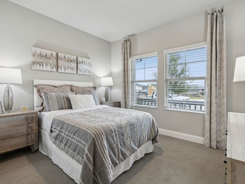Furnished interior view inside a new home in Lakehaven - Premier Series, Farmersville (Image 14).