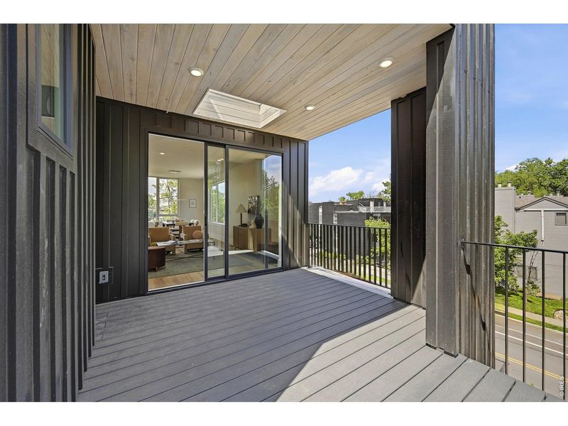 Exterior details and patio area of a home in , Boulder (Image 28).