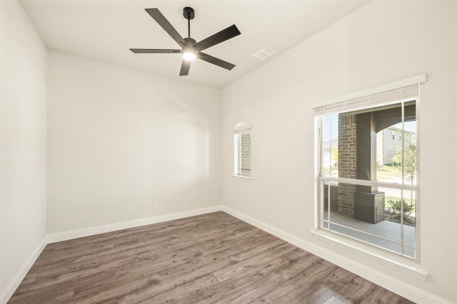 Spacious, unfurnished interior of a new home in Godley Ranch Classic, Godley (Image 32). Spacious, unfurnished interior of a new home in Godley Ranch Classic, Godley (Image 32).