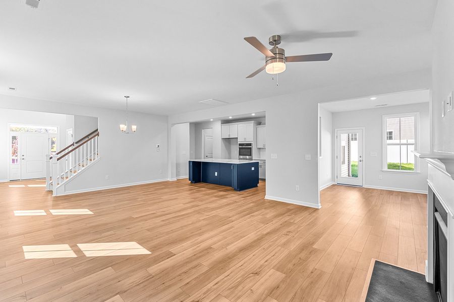 Spacious, unfurnished interior of a new home in Hanes Lake, Winston-Salem (Image 21).
