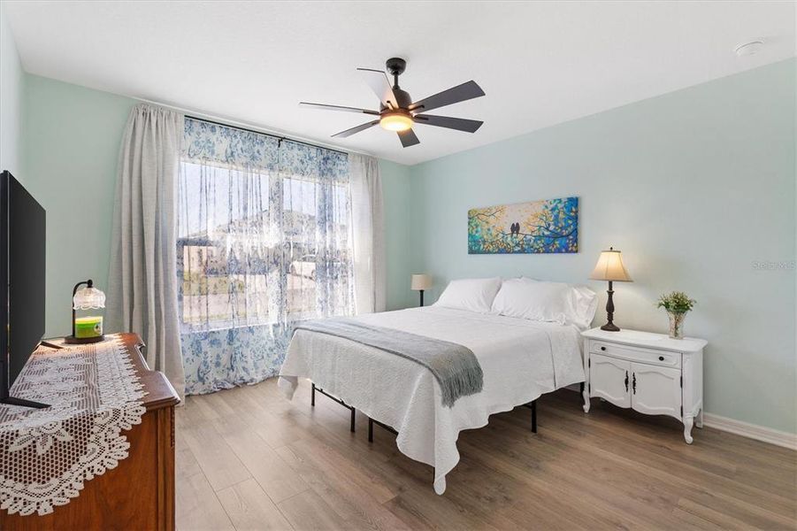 Furnished interior view inside a new home in , The Villages (Image 26).