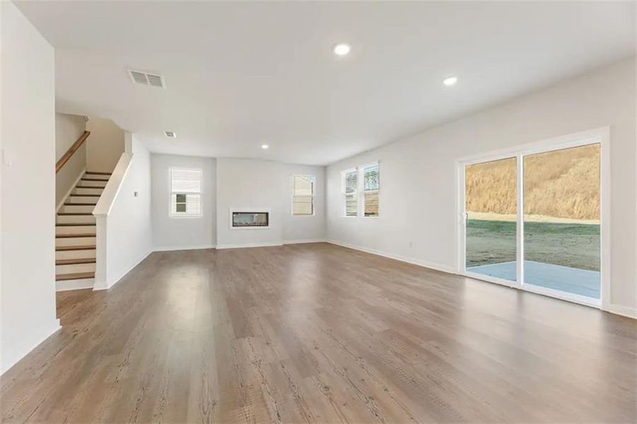 Spacious, unfurnished interior of a new home in Parkview Estates, South Fulton (Image 17). Spacious, unfurnished interior of a new home in Parkview Estates, South Fulton (Image 17).