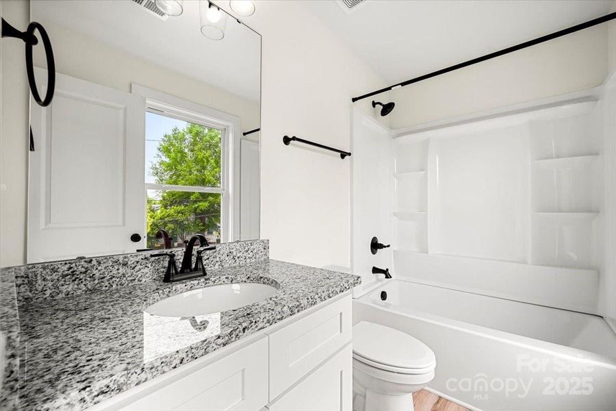 Furnished interior view inside a new home in , Albemarle (Image 5).