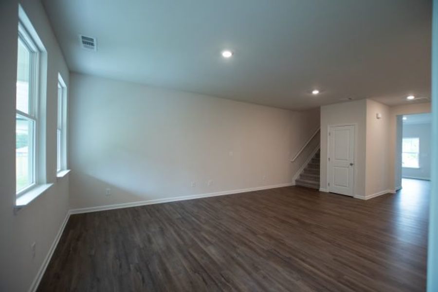 Representative unfurnished interior of a home built from the Waterford by Piedmont Residential in Villages at Cedar Hill, Dallas (Image 24).