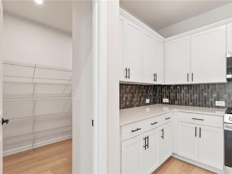 Furnished interior view inside a new home in Kelly Preserve, Loganville (Image 6).