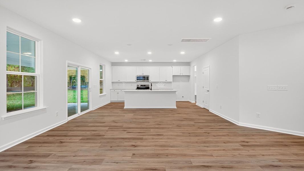 Spacious, unfurnished interior of a new home in Oak Bend, James Island (Image 10). Spacious, unfurnished interior of a new home in Oak Bend, James Island (Image 10).
