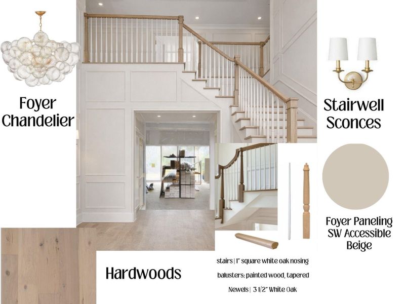 Foyer Visual-Some Images Amy include virtual enhancements to illustrate potential features.