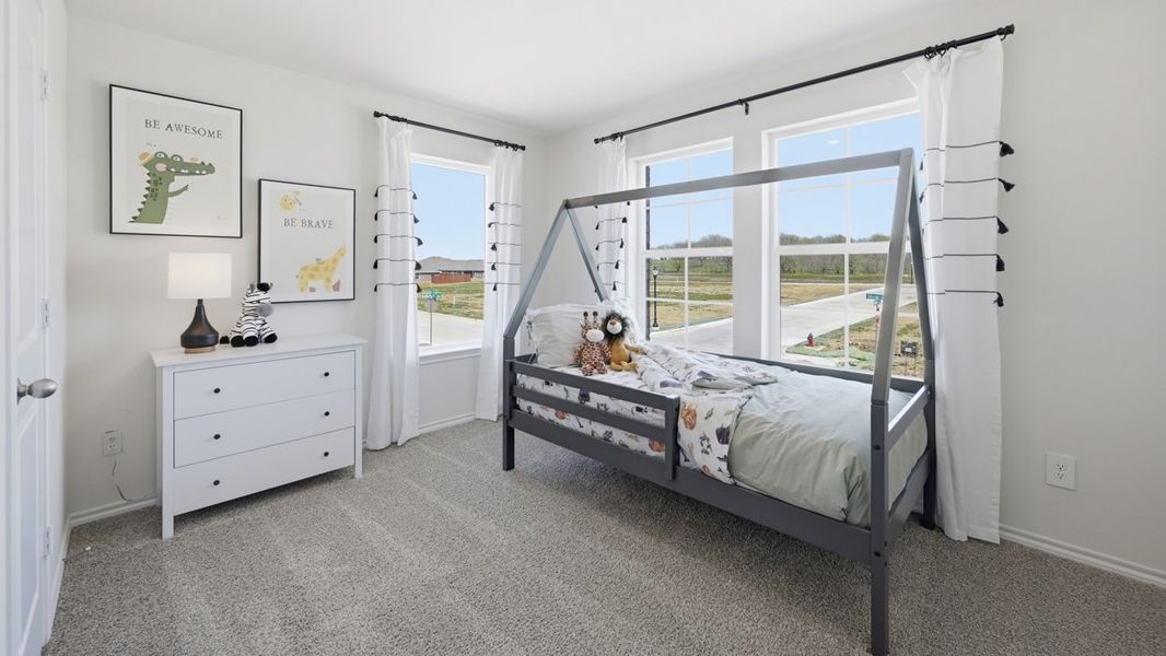 Furnished interior view inside a new home in Saddlebrook, Waxahachie (Image 15).