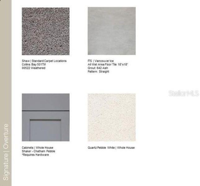 Sample of building materials used in homes in The Towns at Firethorn, Parrish (Image 12). Sample of building materials used in homes in The Towns at Firethorn, Parrish (Image 12).