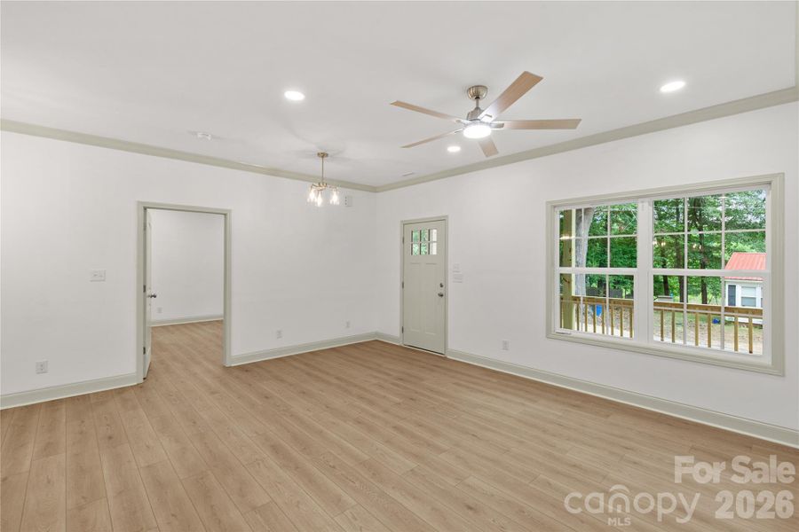 Spacious, unfurnished interior of a new home in , Clover (Image 23). Spacious, unfurnished interior of a new home in , Clover (Image 23).
