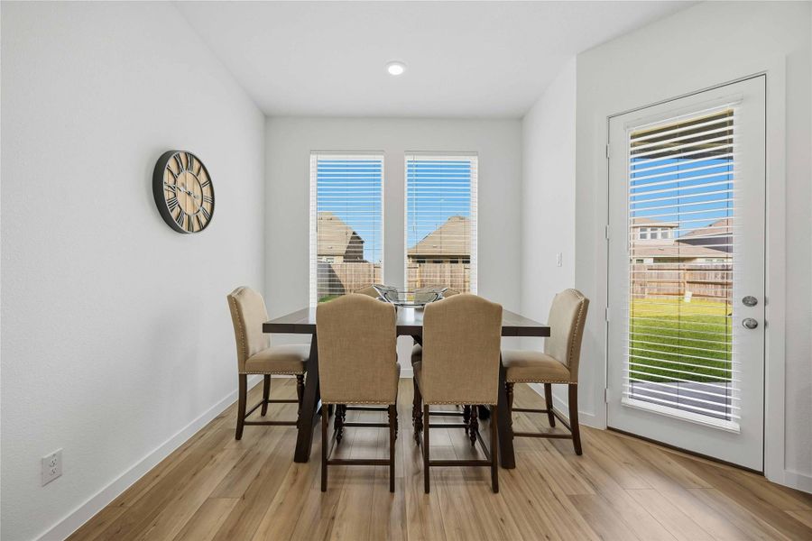 Breakfast Nook. Breakfast Nook.
