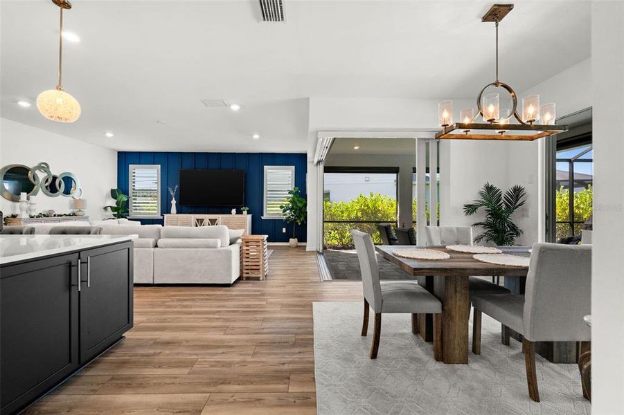 Furnished interior view inside a new home in , Punta Gorda (Image 8).