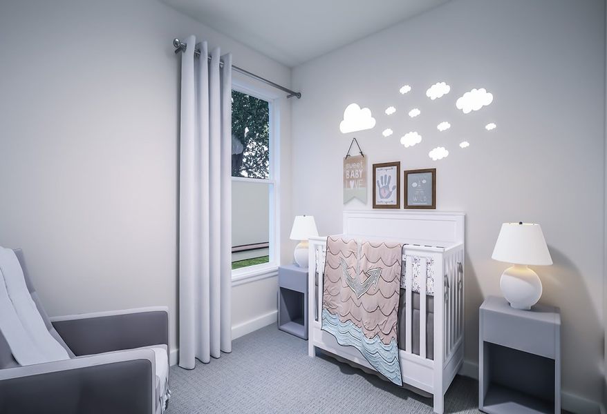 Furnished interior view inside a new home in Union Park, Little Elm (Image 10). Furnished interior view inside a new home in Union Park, Little Elm (Image 10).